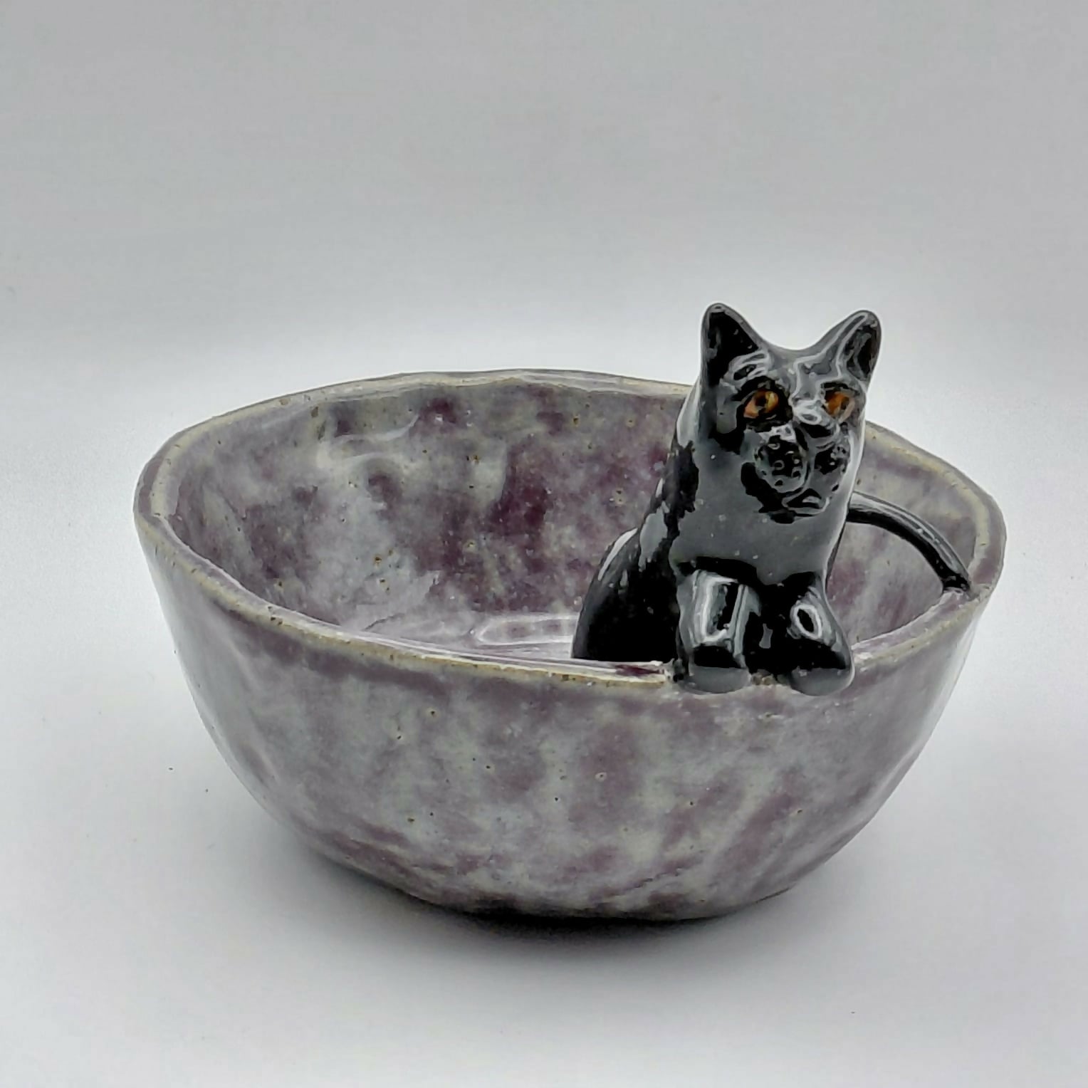 The Watchful Cat Bowl