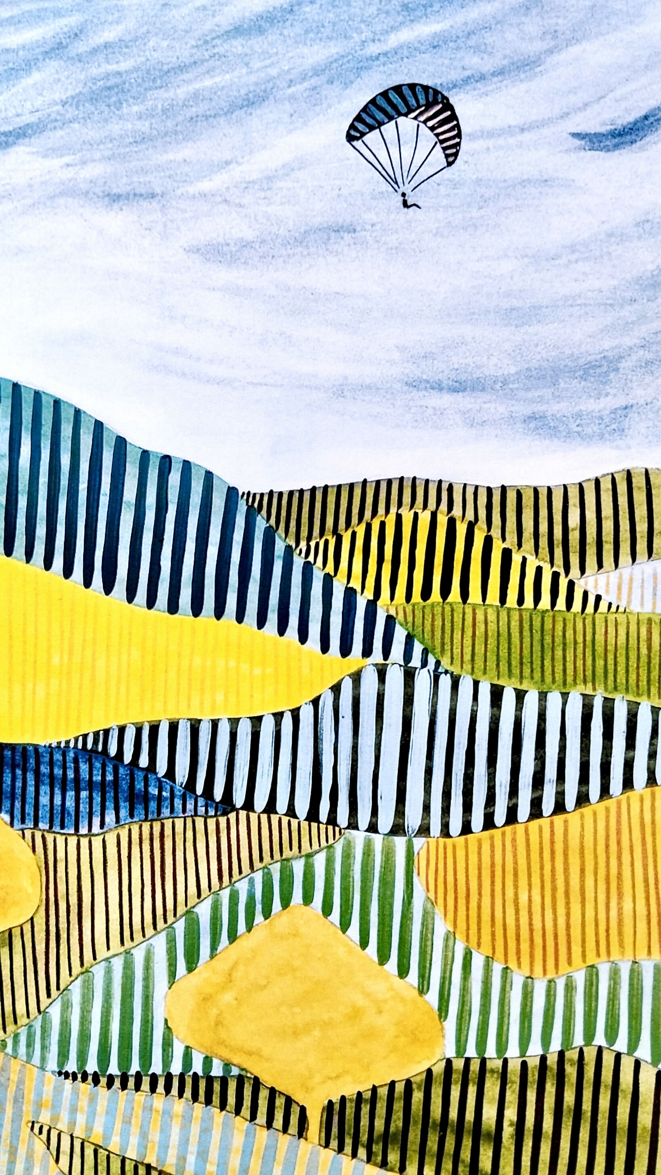 A3 Art Print | Malvern Hills