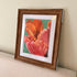 Framed Tulip Flower Art