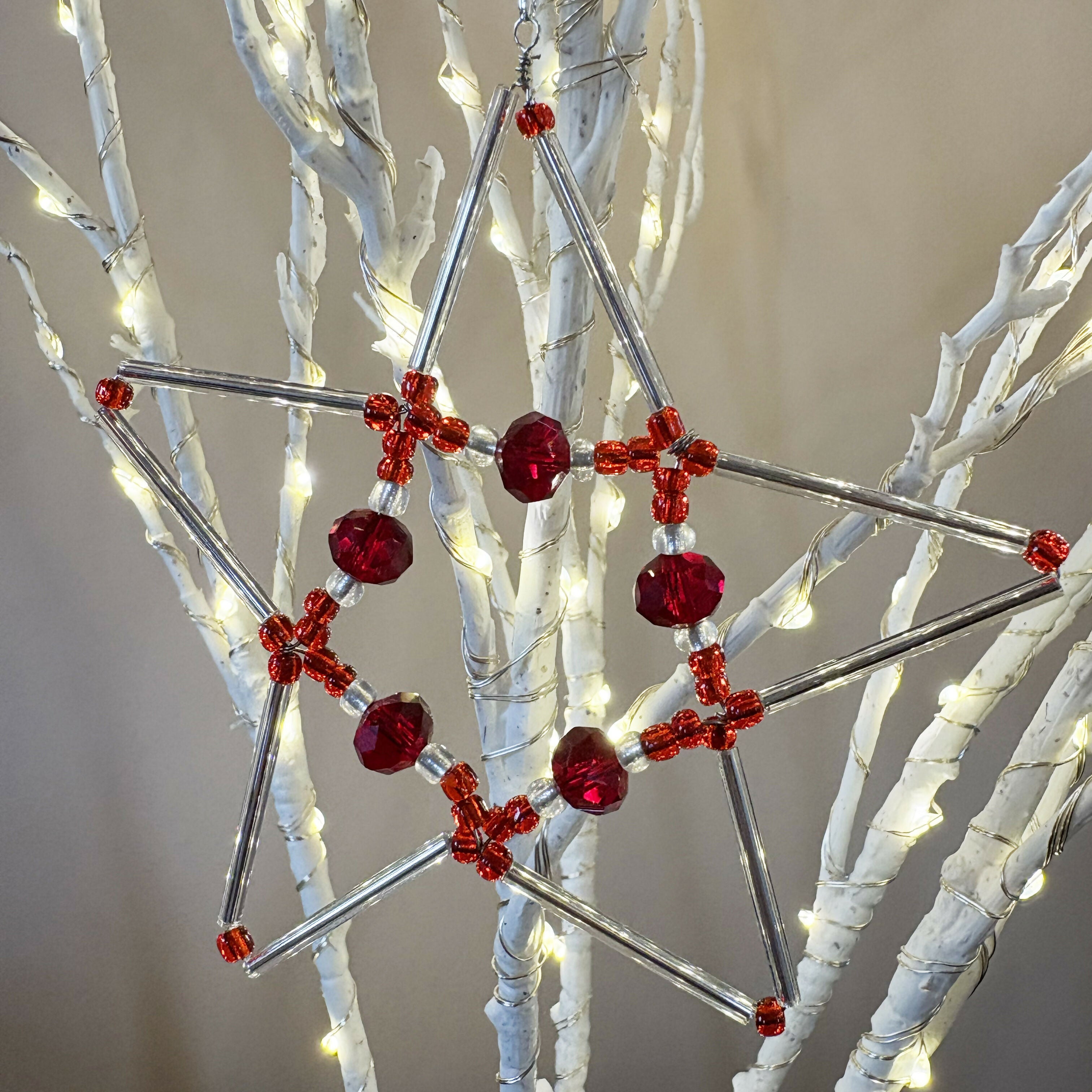 Beaded Star Decoration Kit