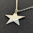 ‘Fallen Star’ Sterling Silver Small Polished Star Pendant