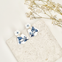 Blue China No. 3 - Handmade Polymer Clay Earrings