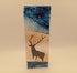 Fused Glass Sihouette Stag Tealight
