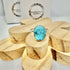 SLEEPING BEAUTY TURQUOISE RING SIZE N