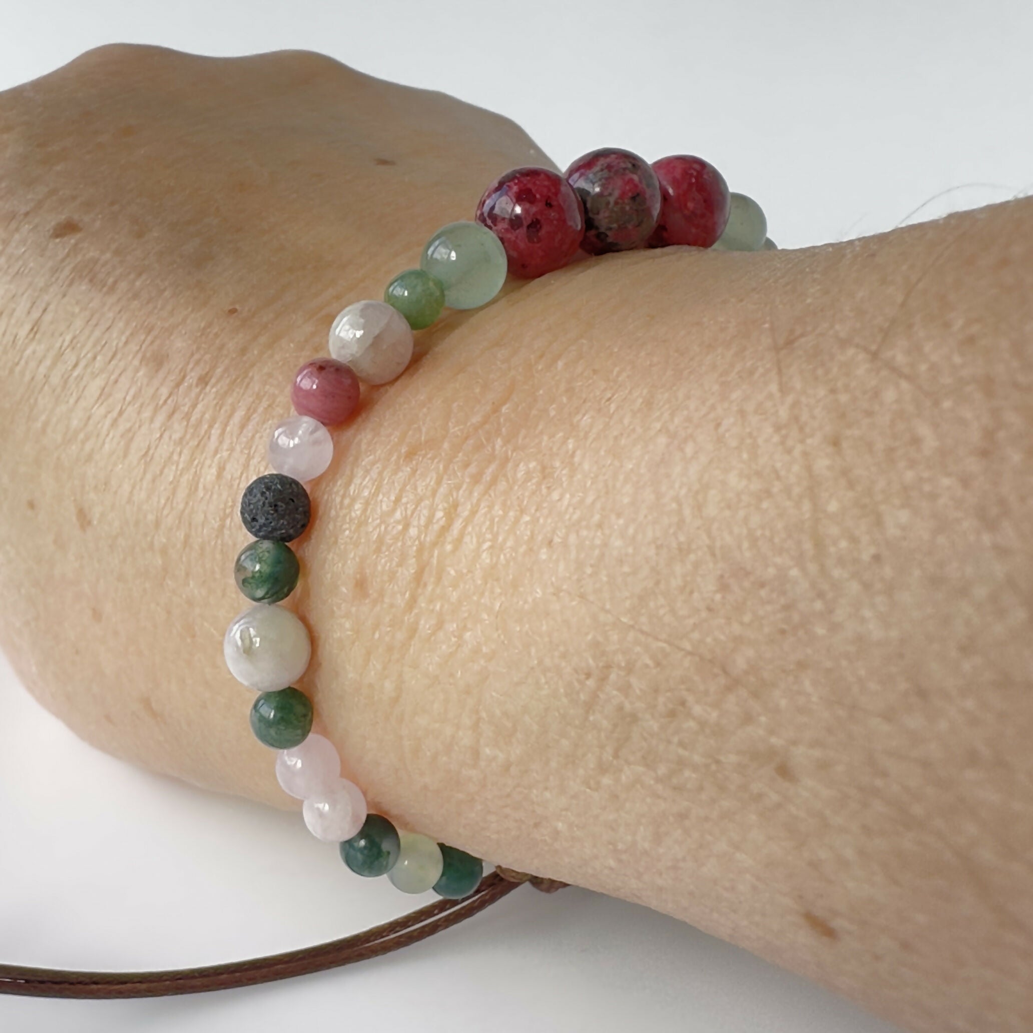 FORGIVING EXTENDED BRACELET | STONE BRACELET FOR CONNECTION