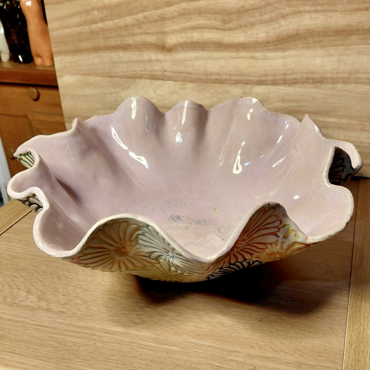 Flower Burst Ruffle Bowl