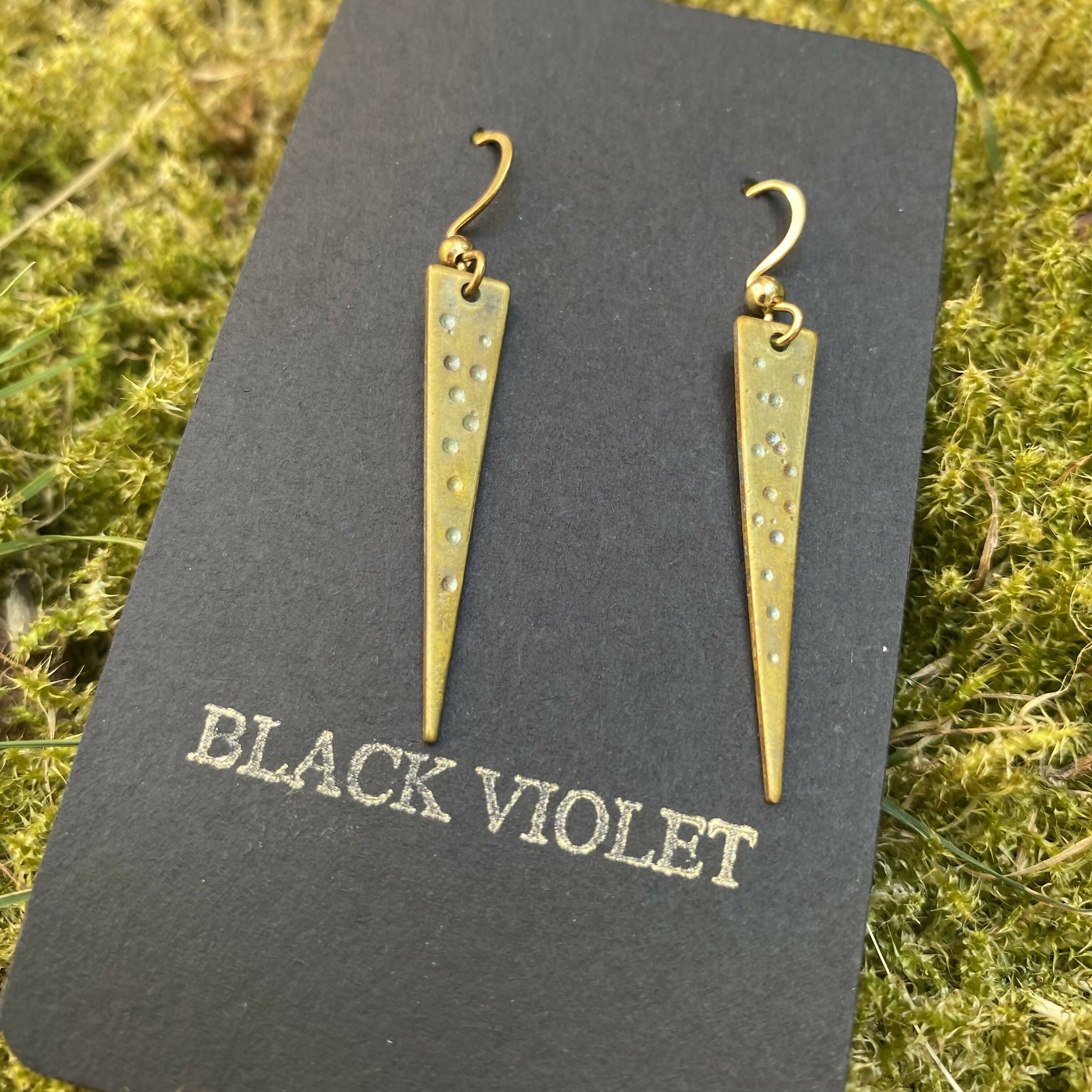 Tribal Dotty Drop Earrings