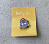 Wooden Rainbow Cat Pin Badge Brooch