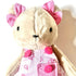 Teddy in a Pale Pink Dress Soft Toy
