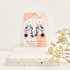 Blue China No. 4 - Handmade Polymer Clay Earrings