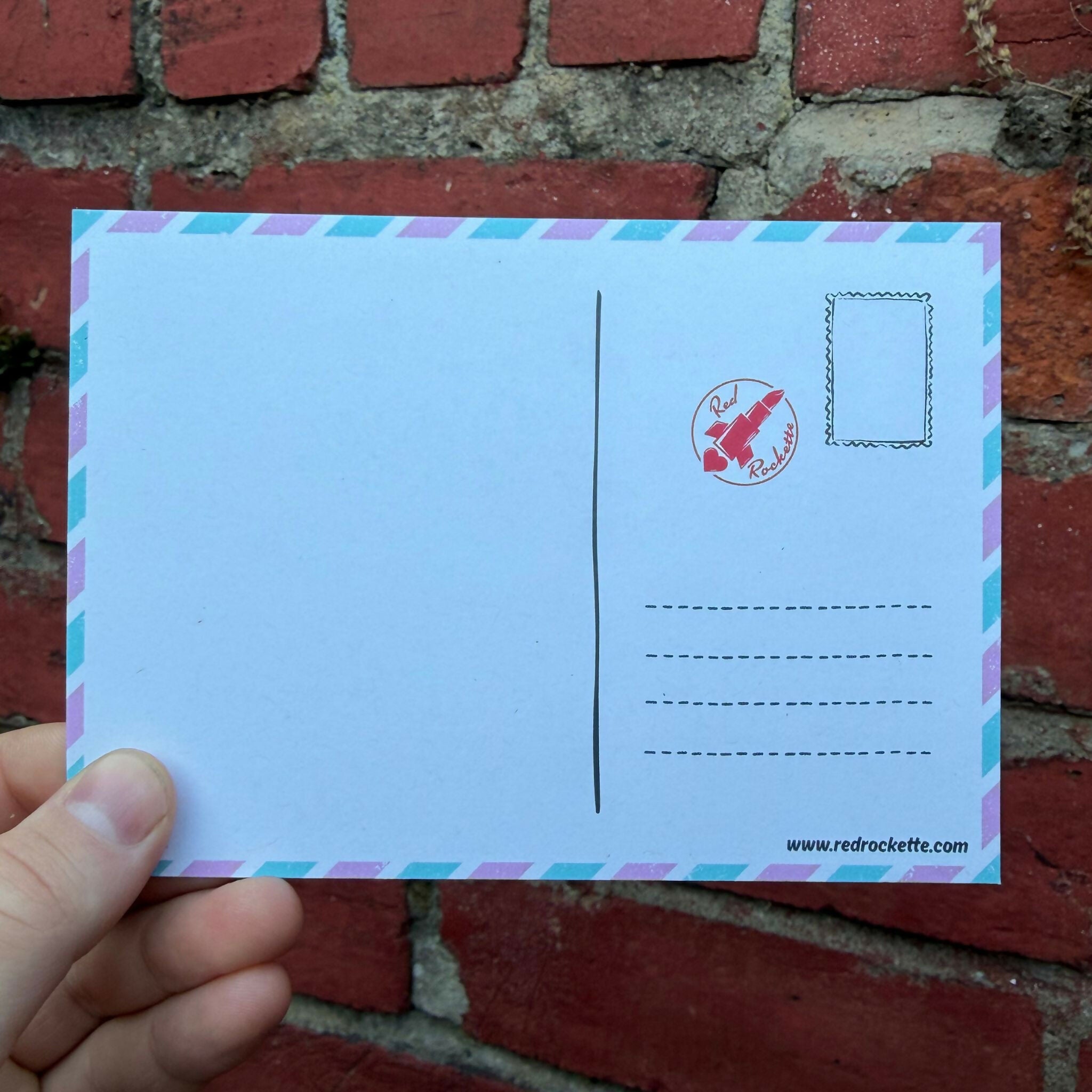 'It's Gay up North' Illustrated Postcard