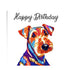AIREDALE TERRIER DOG GREETINGS CARD
