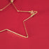 Christmas Star Tree Hanging; Wire-Art Citrine Crystal Festive Decor