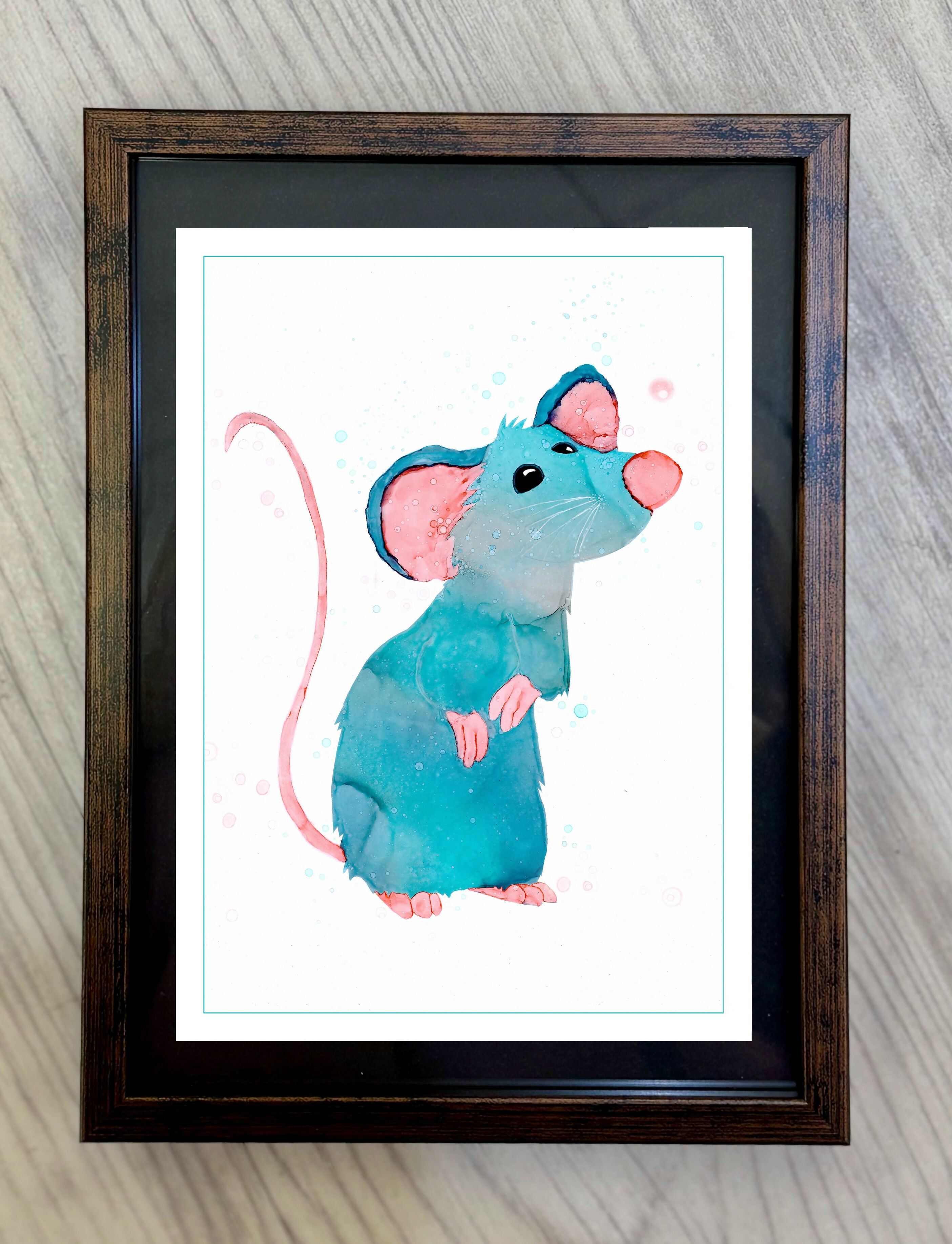 Framed A6 Animals