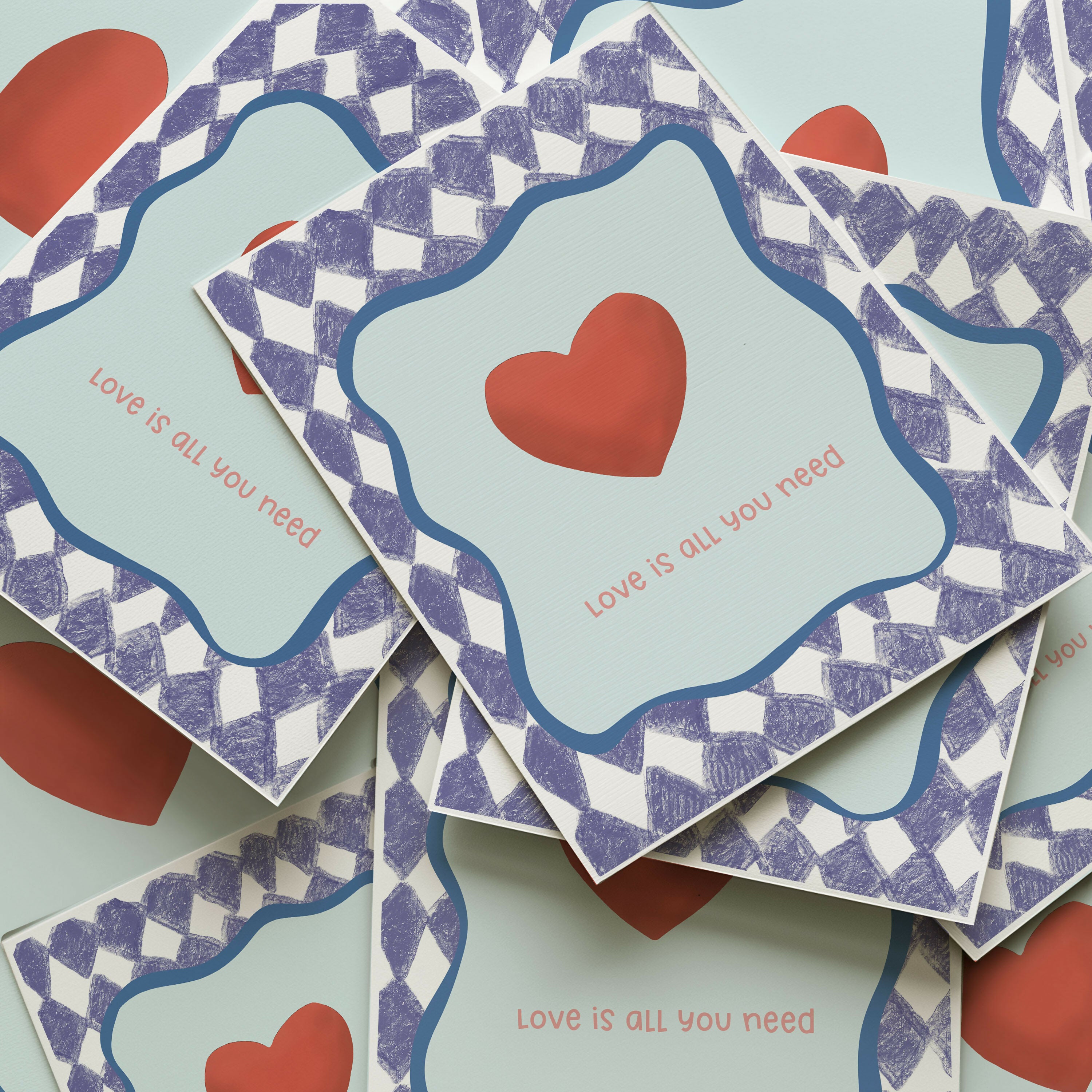 LOVE IS ALL YOU NEED ARTWORK PRINT