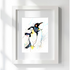 DANCING PENGUINS, PART OF THE 'ANIMAL ART COLLECTION'