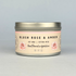 Blush Rose & Amber Large Tin Candle - 250ml
