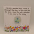Fused Glass Pocket Hug Card