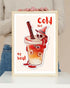 Iced Coffee Print