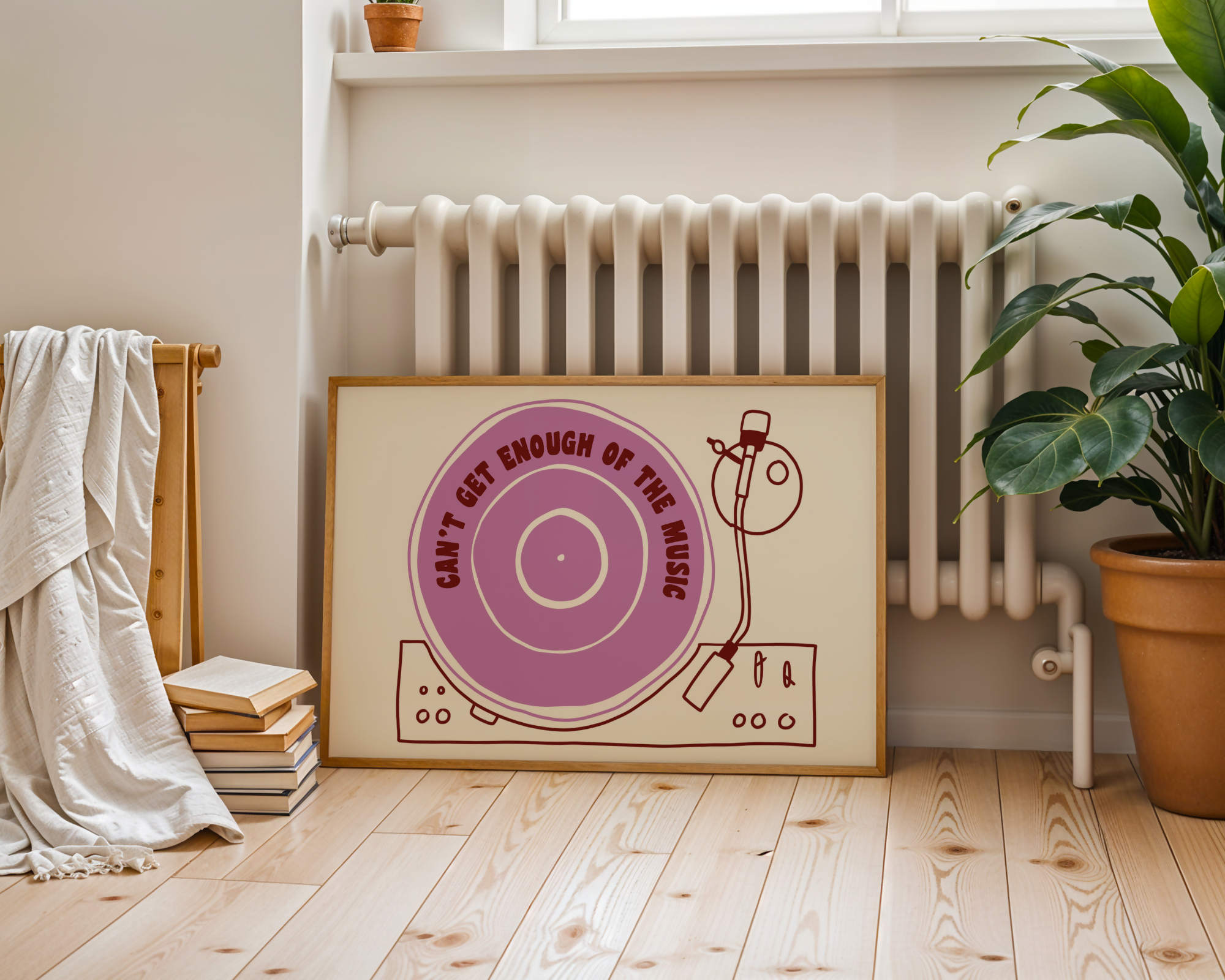 Can't Get Enough Of The Music Print