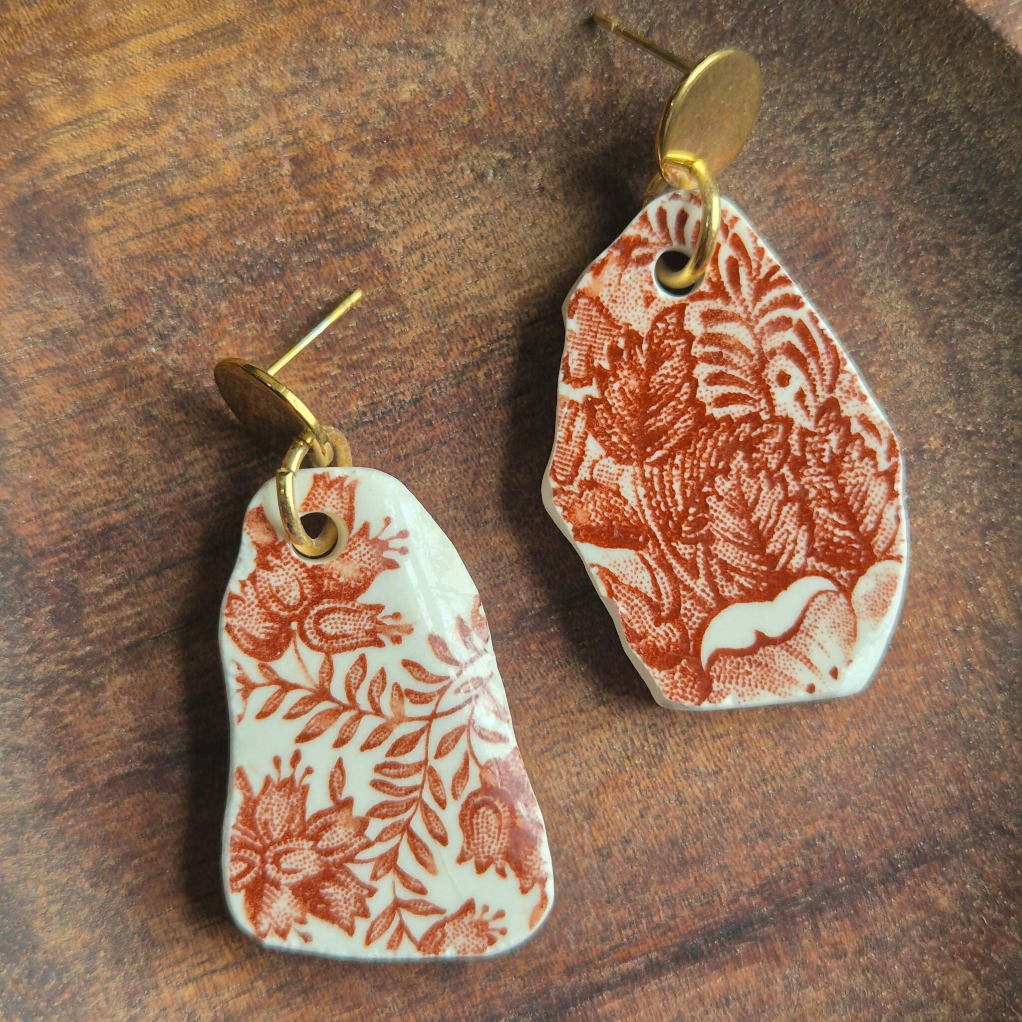 Recycled Ceramic Earring