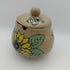 Sun Flower Bee Sugar Bowl