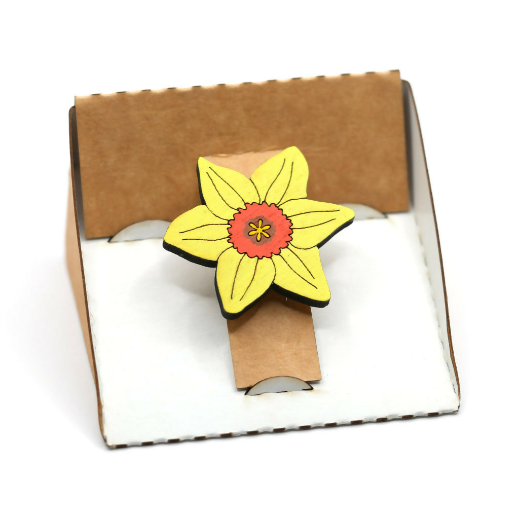 Daffodil Pin Badge