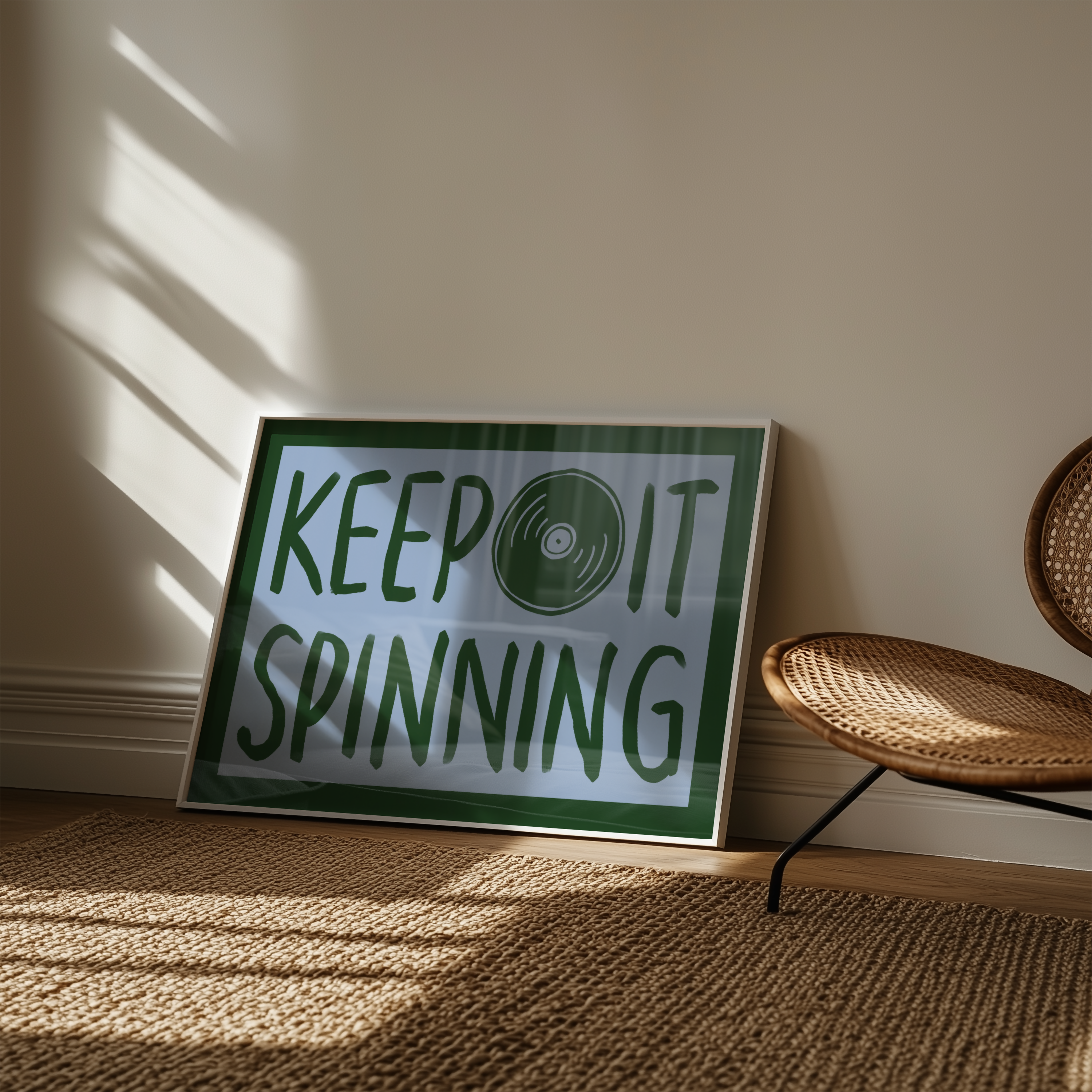 Keep it Spinning Print