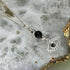 Handmade Sterling Silver Black Obsidian Evil Eye Necklace