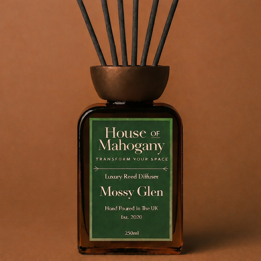 Mossy Glen Reed Diffuser & Black Fibre Sticks
