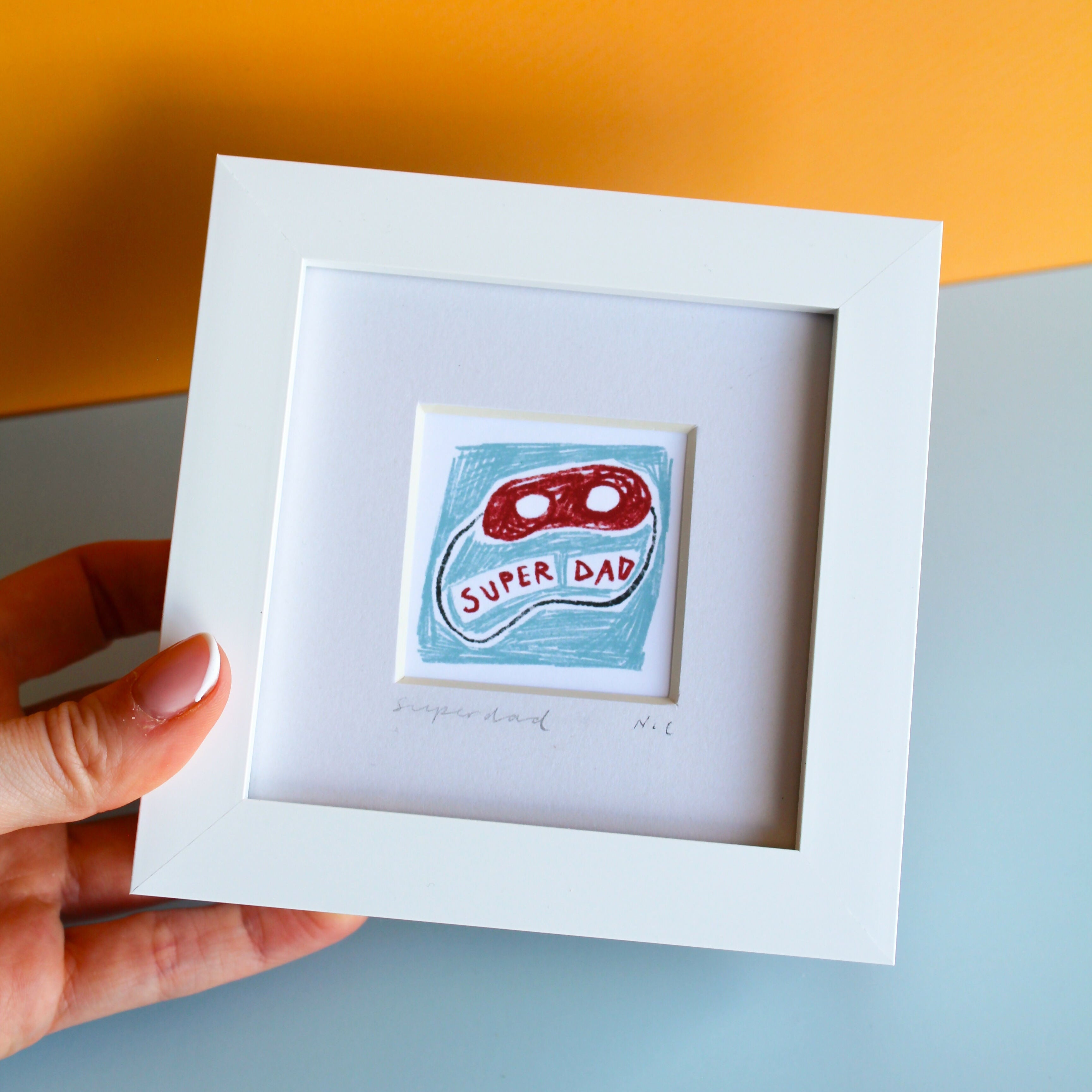 Super Dad Mini Print