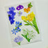 A6 transparent waterproof iridescent wildlife sticker sheet