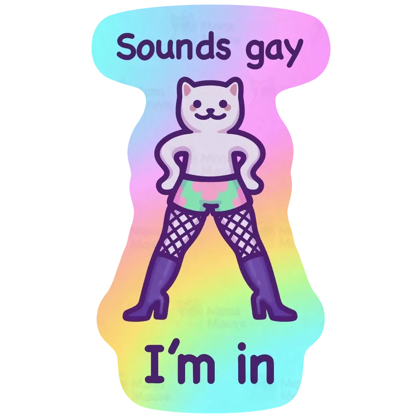 Sounds Gay Sticker