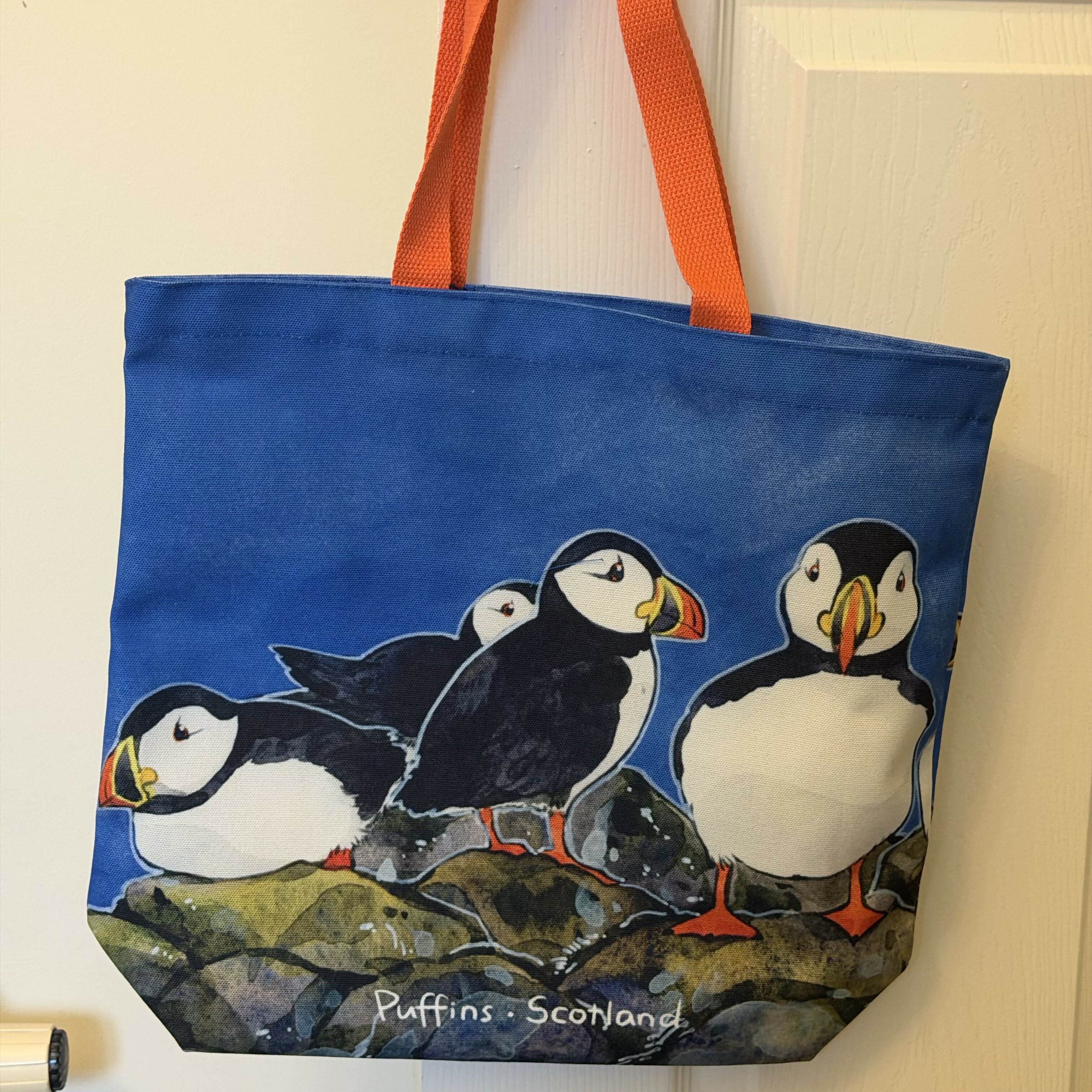 Tote bag - puffin