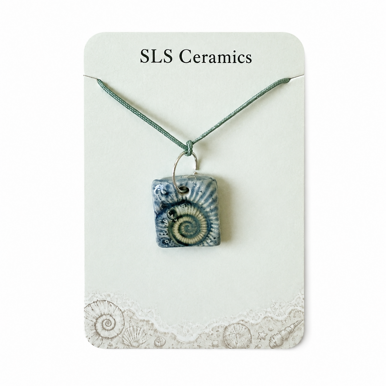 Porcelain Pendant Necklace