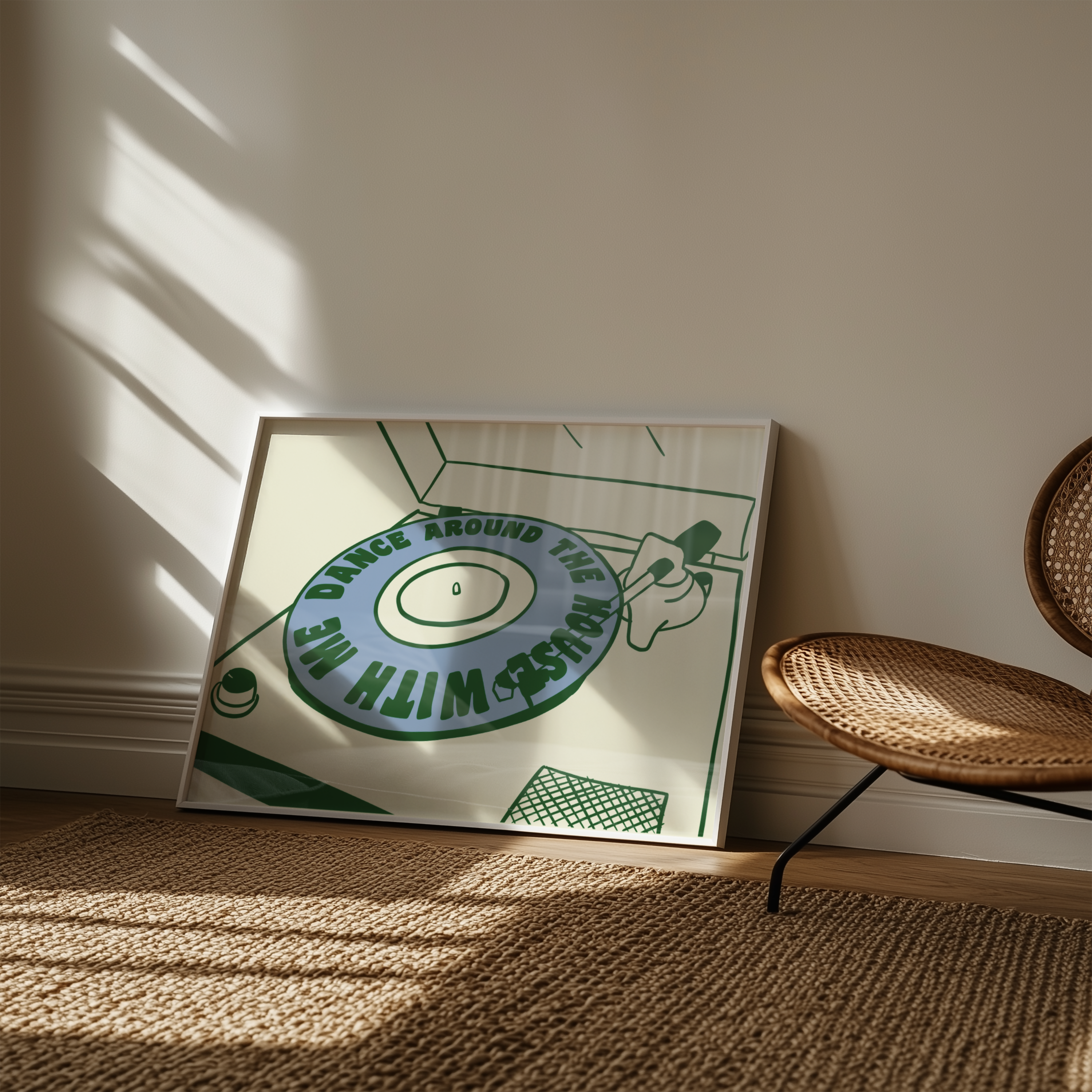 Dance Around The House With Me Print