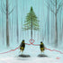 The Red Thread 10"x10" Print