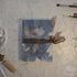 Handmade Artists Sketchbook with cyanotype cover A5