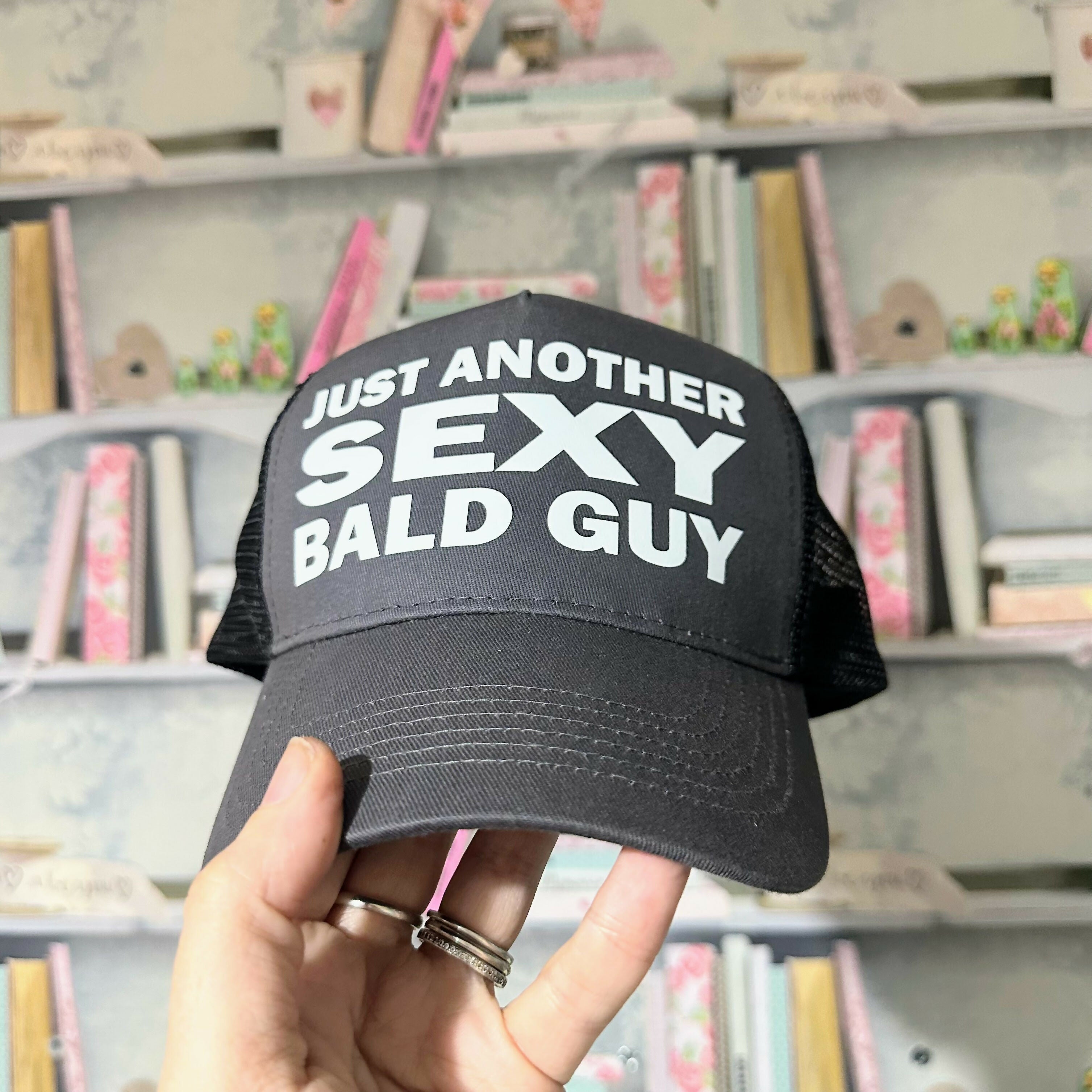 Sexy Bald Guy Baseball Cap