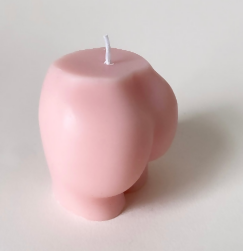 Peachy Bum Decorative Soy Wax Candle