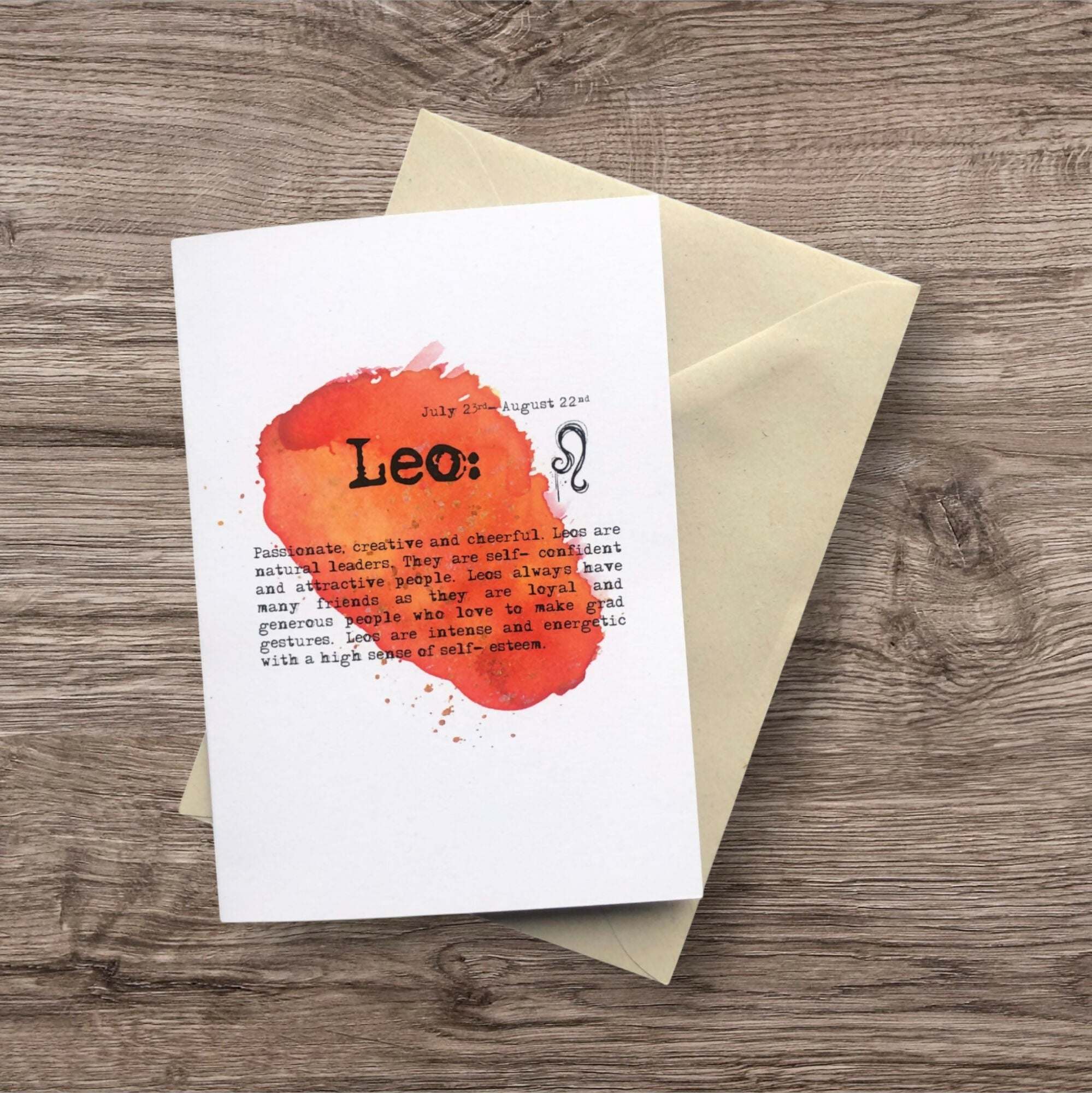 Leo Card