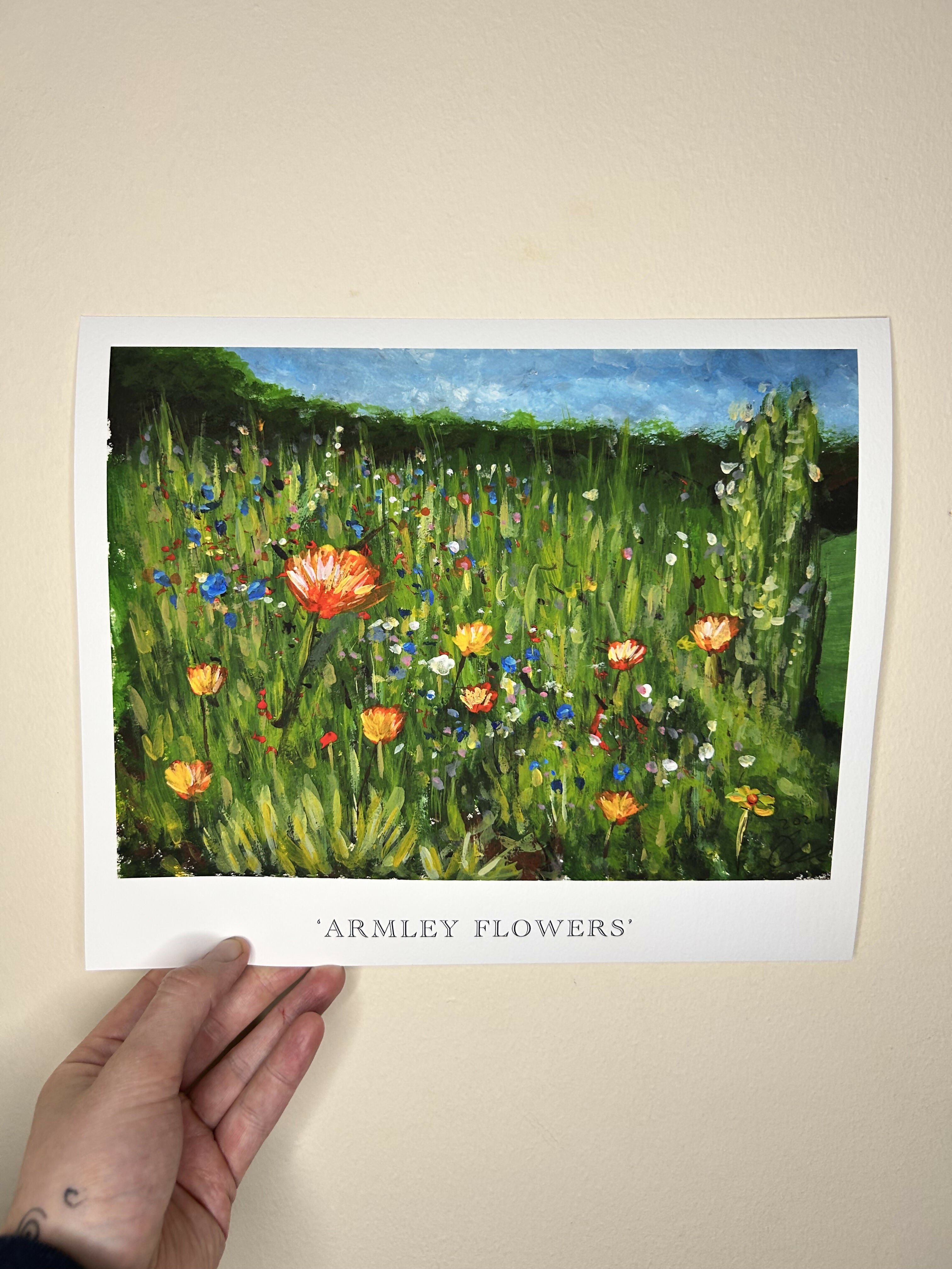 Armley Flowers print