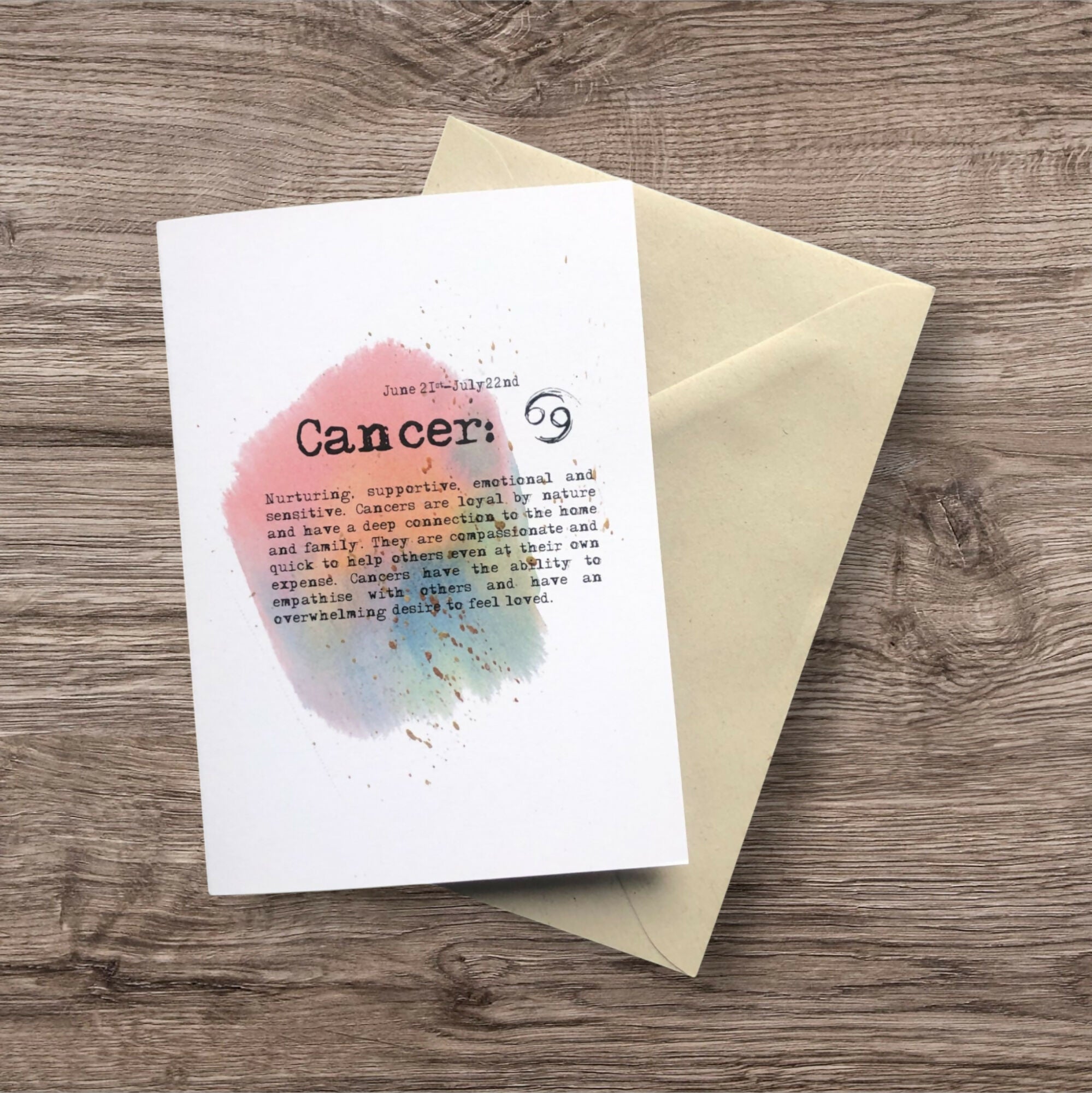 Cancer Card