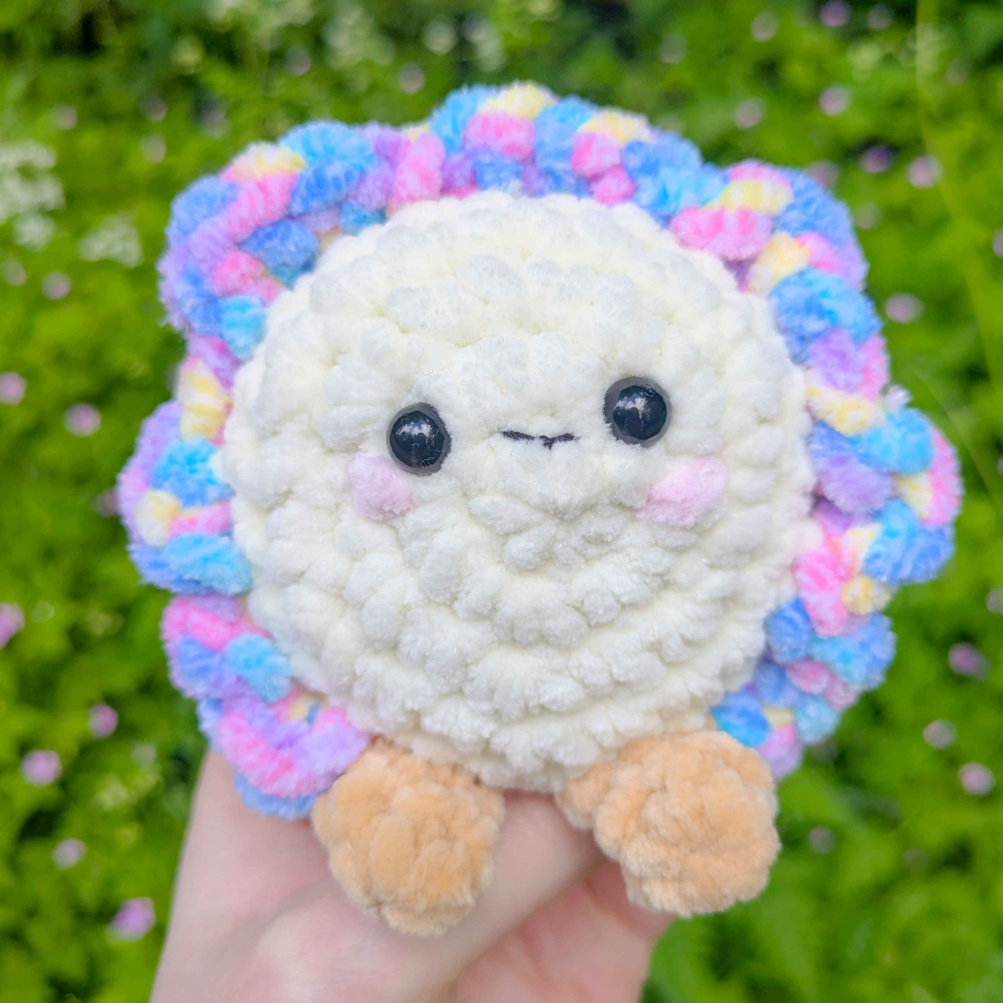 Barb the Blossom - Pudding Pal - Crochet Plushie