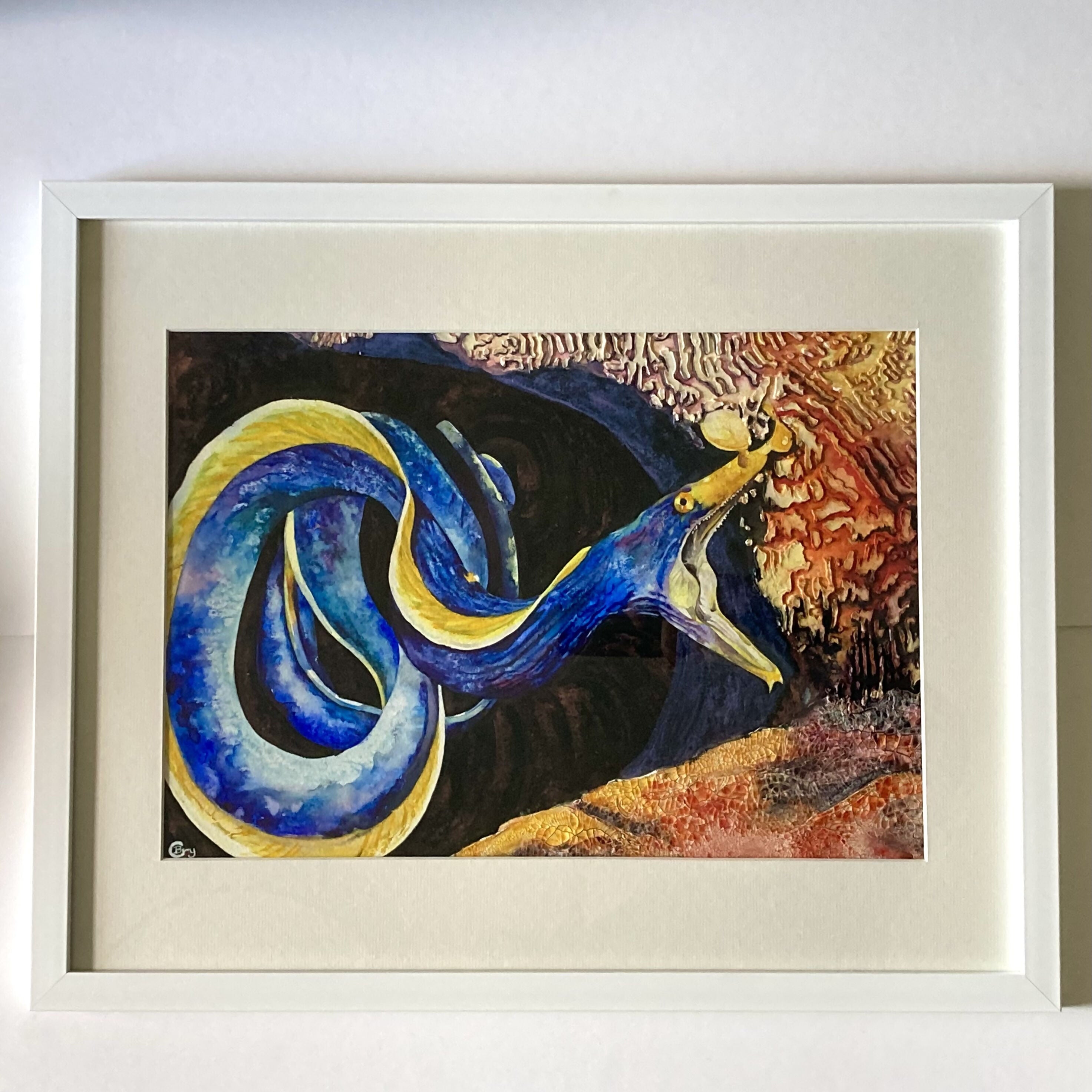 Ribbon Eel - Original Painting