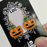 Halloween Pumpkin Charm Earrings