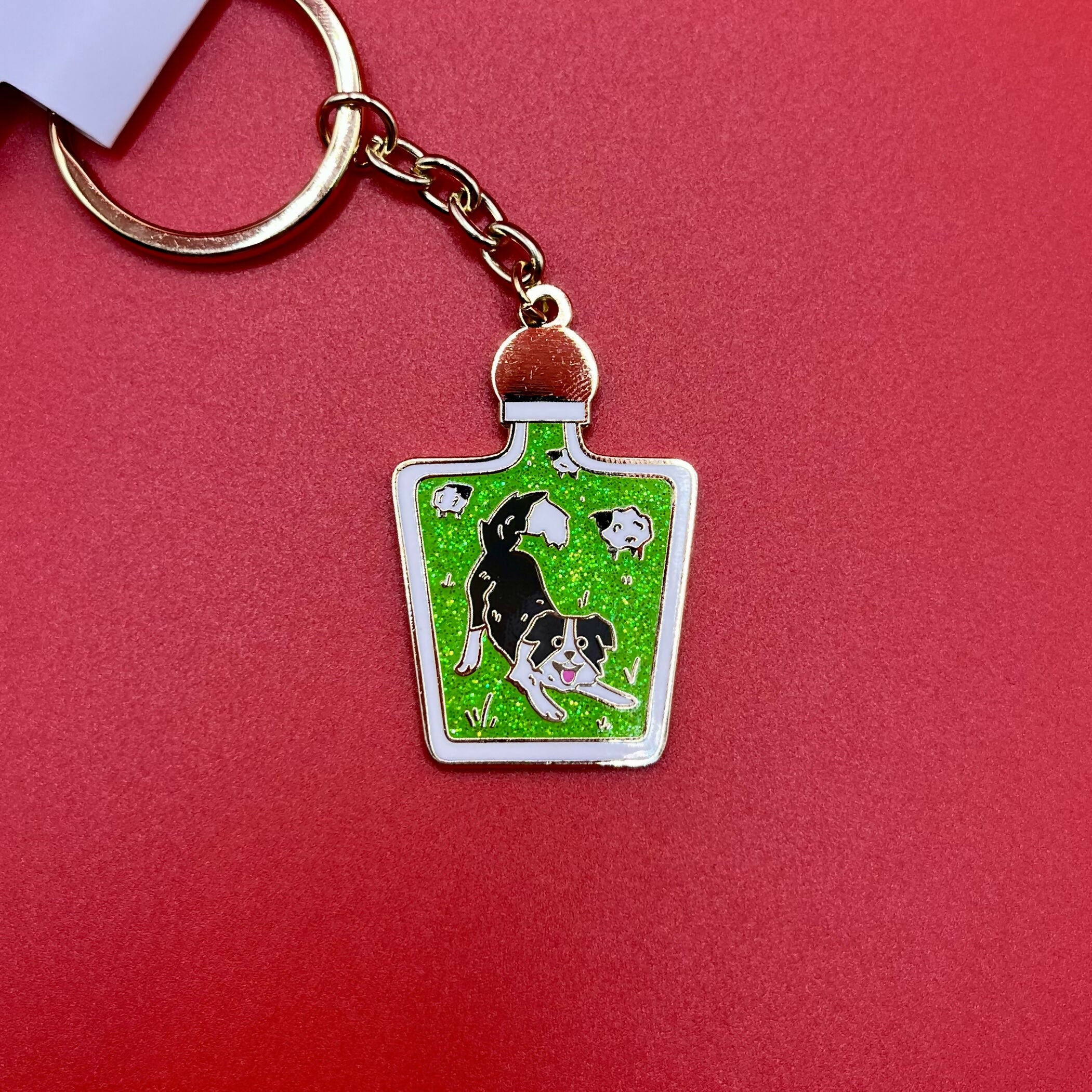 Keyring - Border Collie