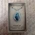 Shattuckite Wire Wrapped Pendant