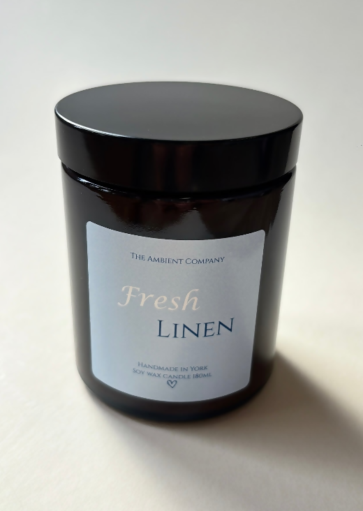 Fresh Linen Soy Wax Candle 145g