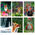 Big and Glossy Follow the Fox A5 Greeting Card